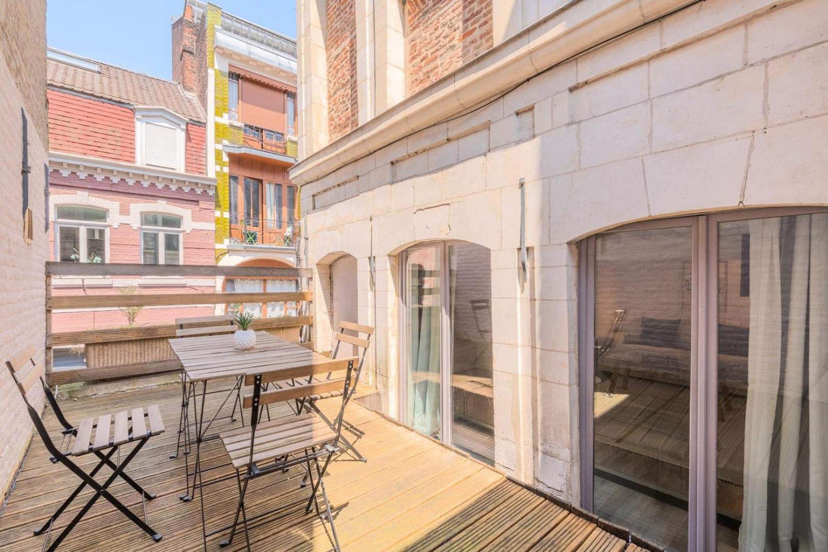 Atypical Triplex Near Grand Place With Terrace Lila Exterior foto